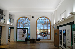 Lloyds bank reception after it's re-decoration